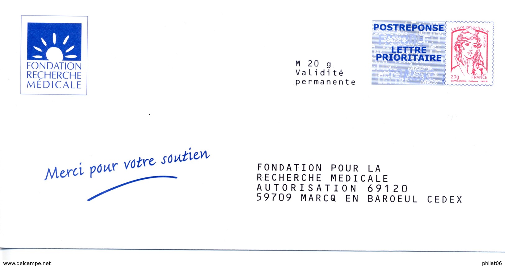 PAP Fondation Recherche Médicale 15P313  (PAP103) - PAP: Antwort/Ciappa-Kavena