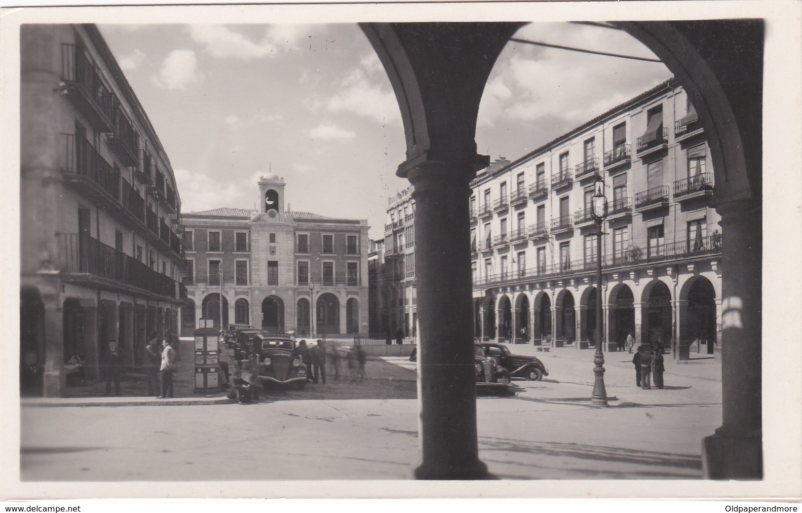 POSTCARD SPAIN ESPAÑA - ZAMORA - PLAZA MAYOR - Zamora