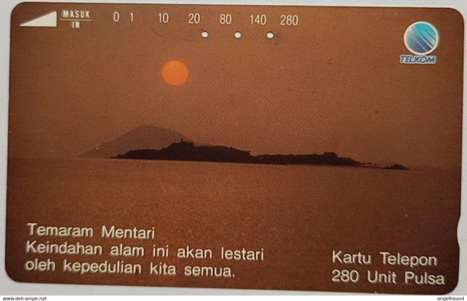 Indonesia 280 Units " Temaram Mentari ( Sunset ) " - Indonesië