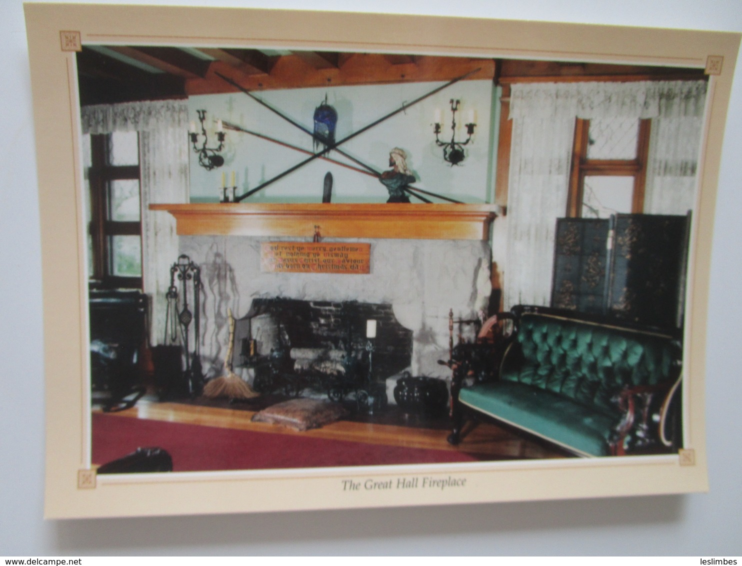 Kalispell. Conrad Mansion. The Great Hall Fireplace. - Kalispell