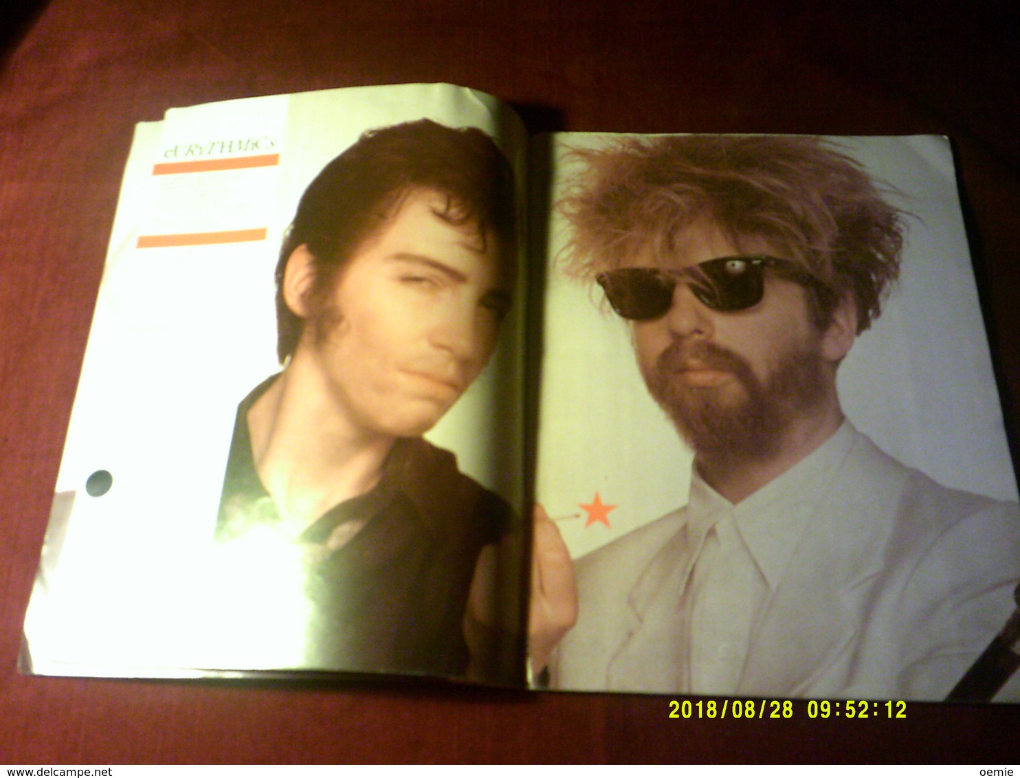 EURYTHMICS  °  IN THEIR OWN WORDS  / PLUS GIANT COLOUR POSTER - Musique