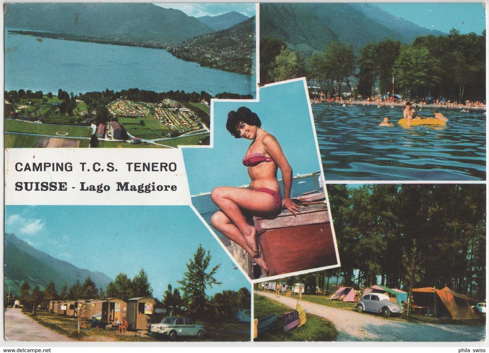 Camping TCS Tenero - Lago Maggiore Mit Badenixe - Tenero-Contra