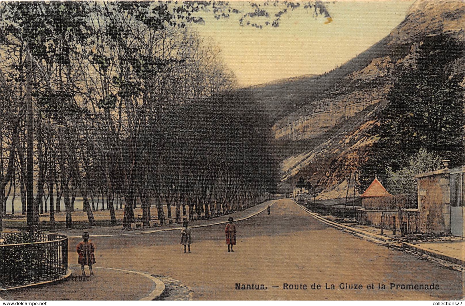 01-MANTUA- ROUTE DE LA CLUZE ET LA PROMENADE - Nantua