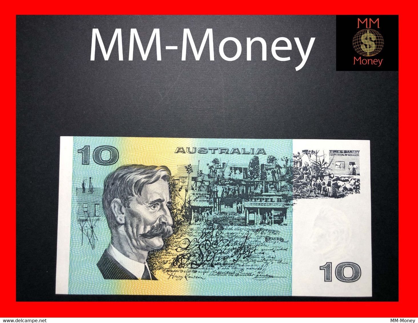 AUSTRALIA 10 $ 1991 P. 45 G    Sig. Fraser - Cole   UNC     [MM-Money] - 1974-94 Australia Reserve Bank (paper Notes)