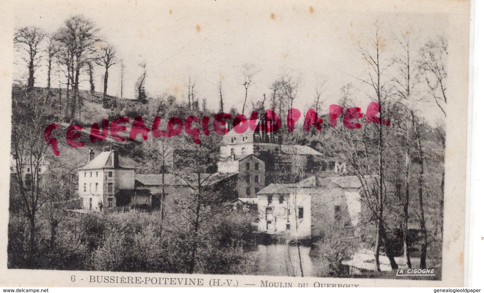 87- BUSSIERE POITEVINE- MOULIN DU QUERROUX - Bussiere Poitevine