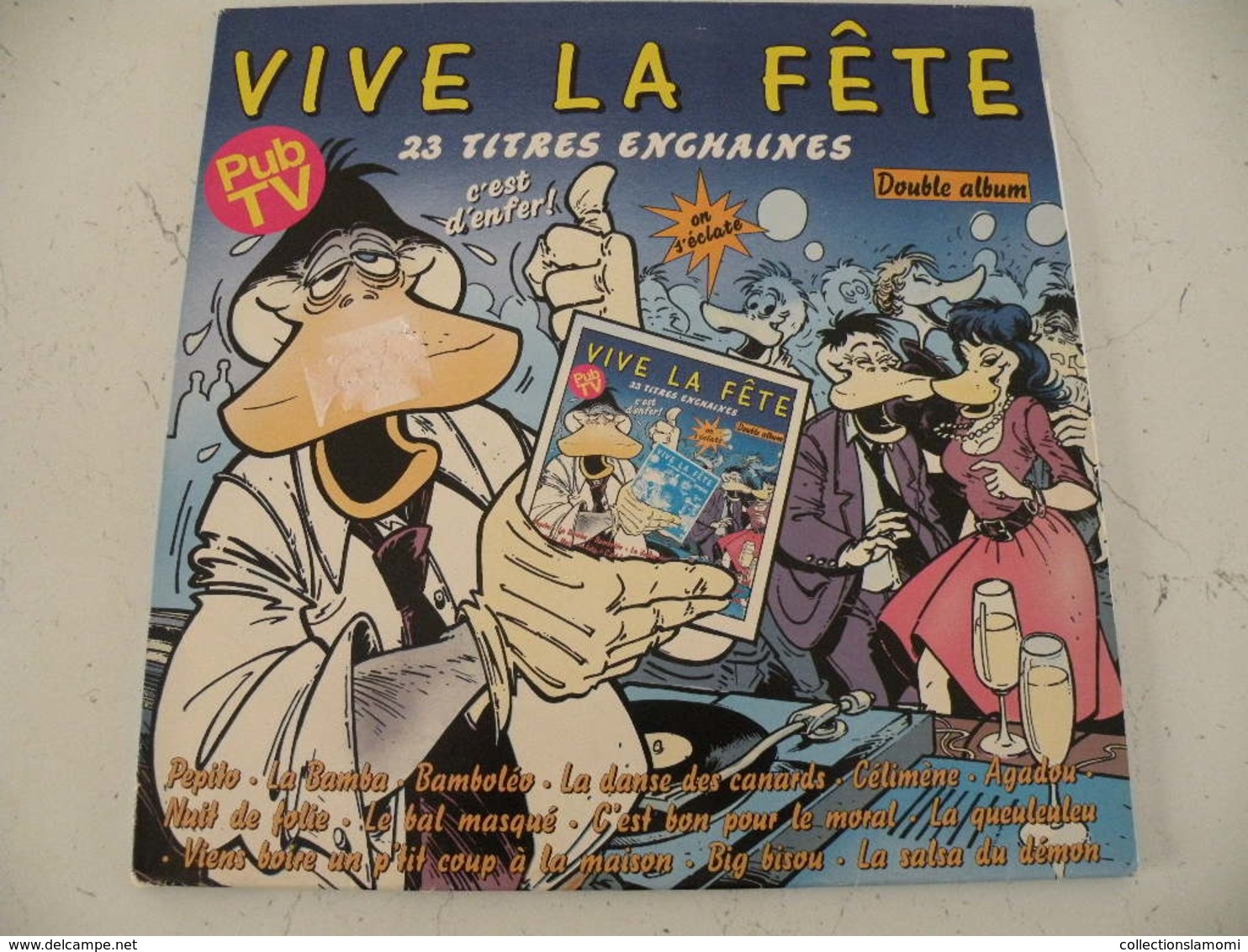 Vide La Fête, Double Album (Titres Sur Photos) - Vinyle 33 T - Hit-Compilations
