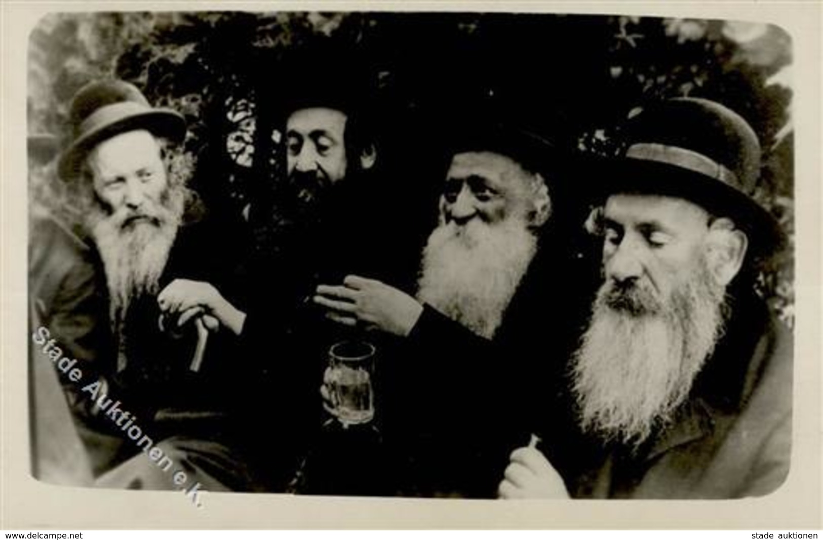 Judaika Polnische Juden Foto-Karte I-II Judaisme - Judaika