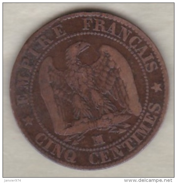 5 Centimes 1856 MA Marseille  . Napoléon III - 5 Centimes