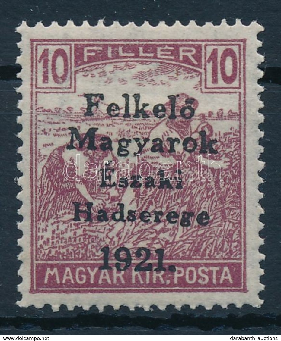 * Nyugat-Magyarország V. 1921 Arató 10f Garancia Nélkül (12.500) - Andere & Zonder Classificatie