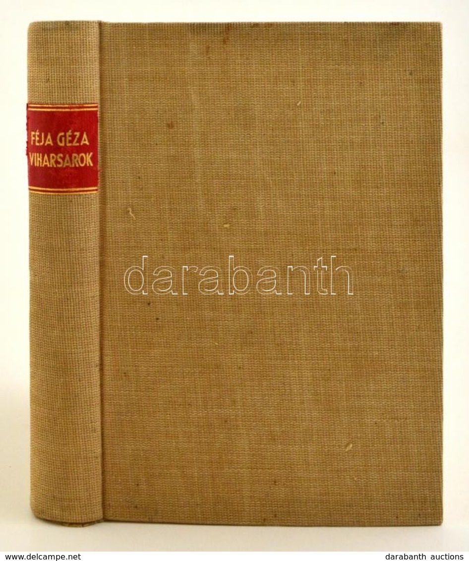 Féja Géza: Viharsarok. Az Alsó Tiszavidék Földje és Népe. Magyarország Felfedezése. Szerk: Sárközi György. Bp., é.n., At - Zonder Classificatie