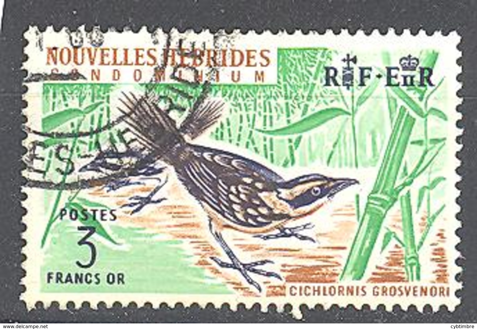 Nouvelles Hébrides: Yvert N° 218°; Oiseaux - Usati