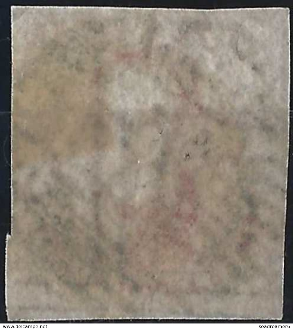 BELGIQUE N°5, 40c Carmin Oblitéré GC 23 TTB - 1849-1850 Medaillen (3/5)