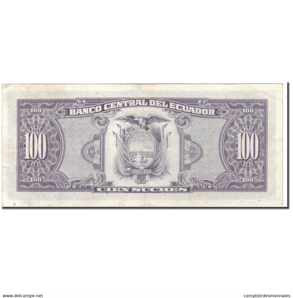 Billet, Équateur, 100 Sucres, 1994-02-21, KM:123Ac, SUP - Equateur