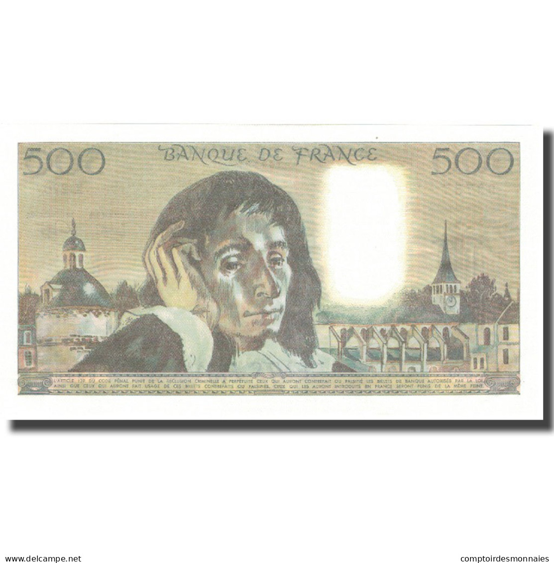 France, 500 Francs, 500 F 1968-1993 ''Pascal'', 1985-01-03, NEUF, Fayette:71.32 - 500 F 1968-1993 ''Pascal''