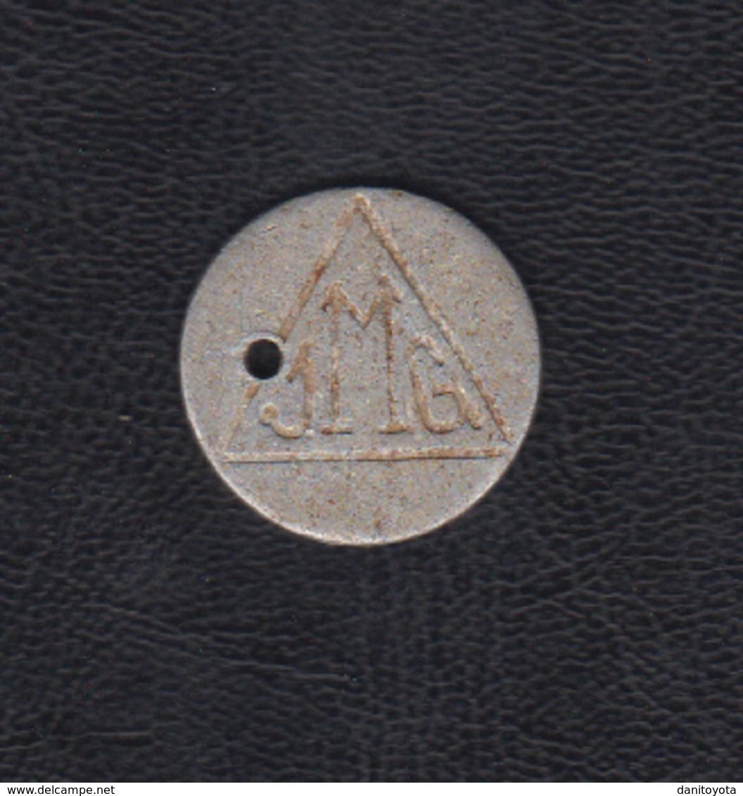 ISLA CRISTINA.  5 CENTIMOS JMG.  FABRICA SALAZONES -  Monnaies De Nécessité