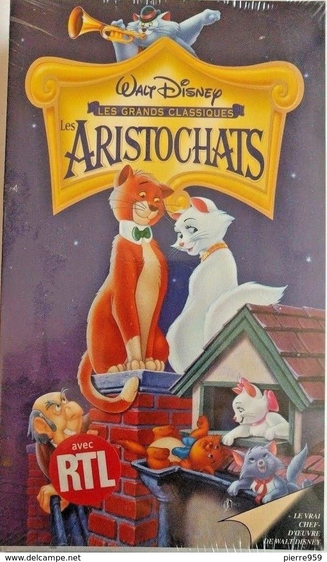 LES-ARISTOCHATS-VHS - Cartoons