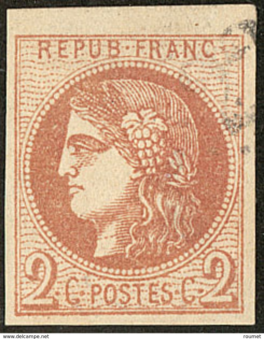 No 40IIa. - TB - 1870 Bordeaux Printing