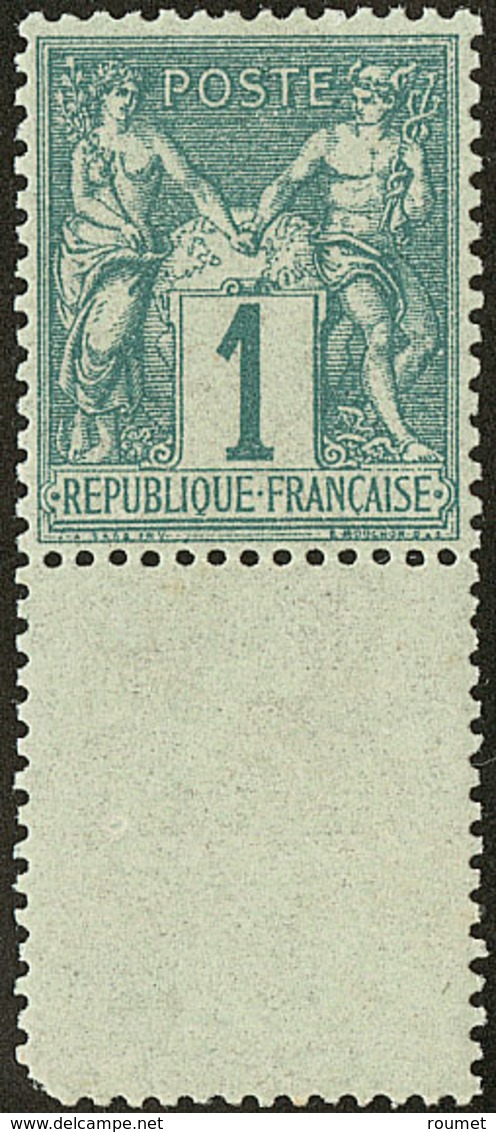 ** No 61, Vert, Bdf, Très Frais Et Bien Centré. - TB - 1876-1878 Sage (Type I)