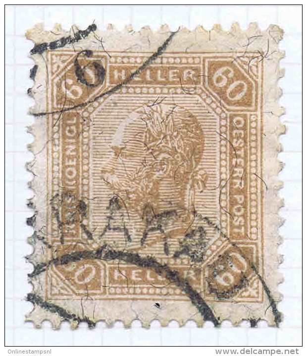 Poland: Austrian stamps cancelled Krakau + Austrian occ. Rusian Poland 1915-1918