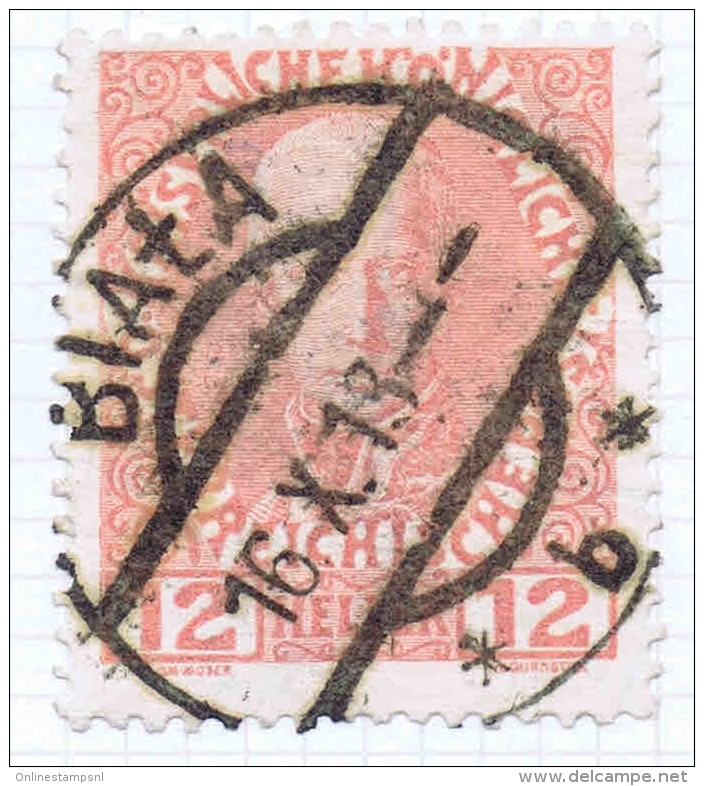 Poland: Austrian stamps cancelled Krakau + Austrian occ. Rusian Poland 1915-1918