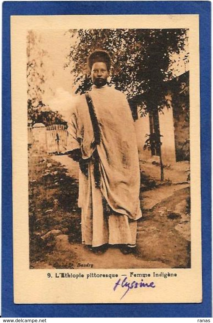 CPA Ethiopie Ethiopia Abyssinie Ethnic Afrique Noire Type Non Circulé - Ethiopia