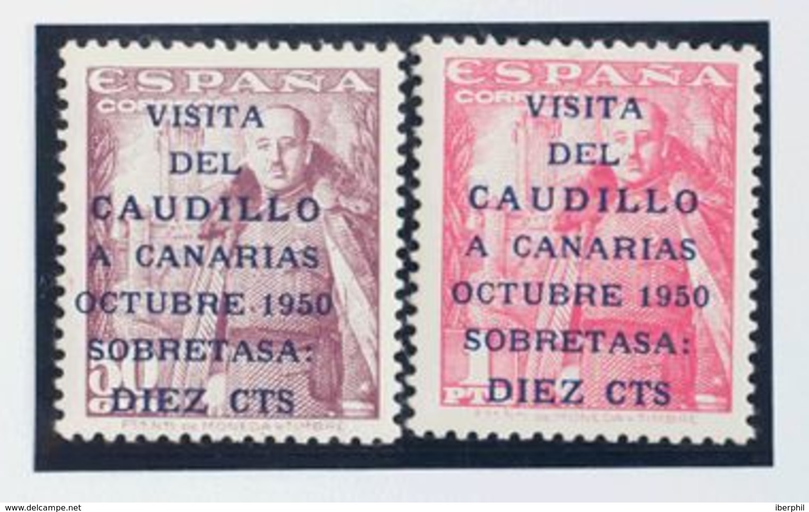 **1088/89. 1951. Serie Completa. Muy Bien Centrada. MAGNIFICA. Edifil 2018: 270 Euros - Autres & Non Classés