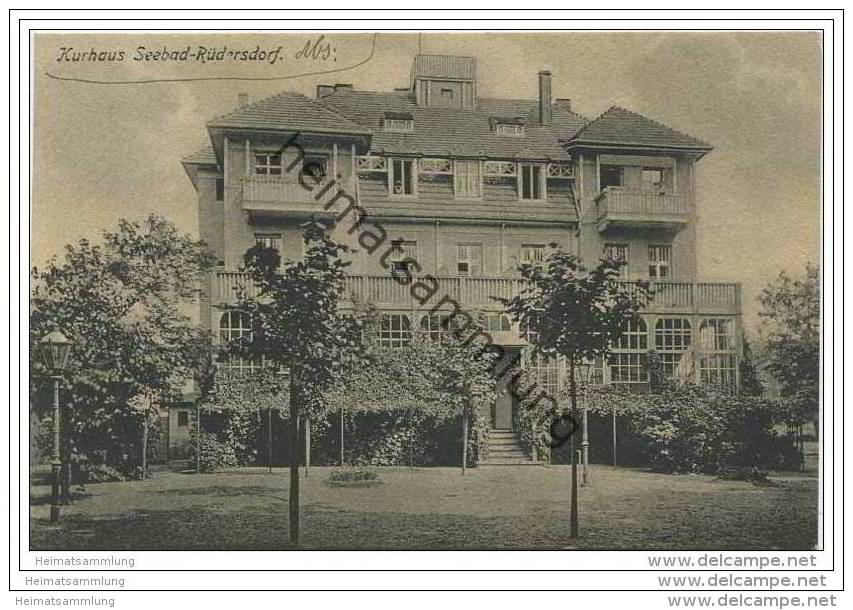 Rüdersdorf - Kurhaus Seebad - Ruedersdorf