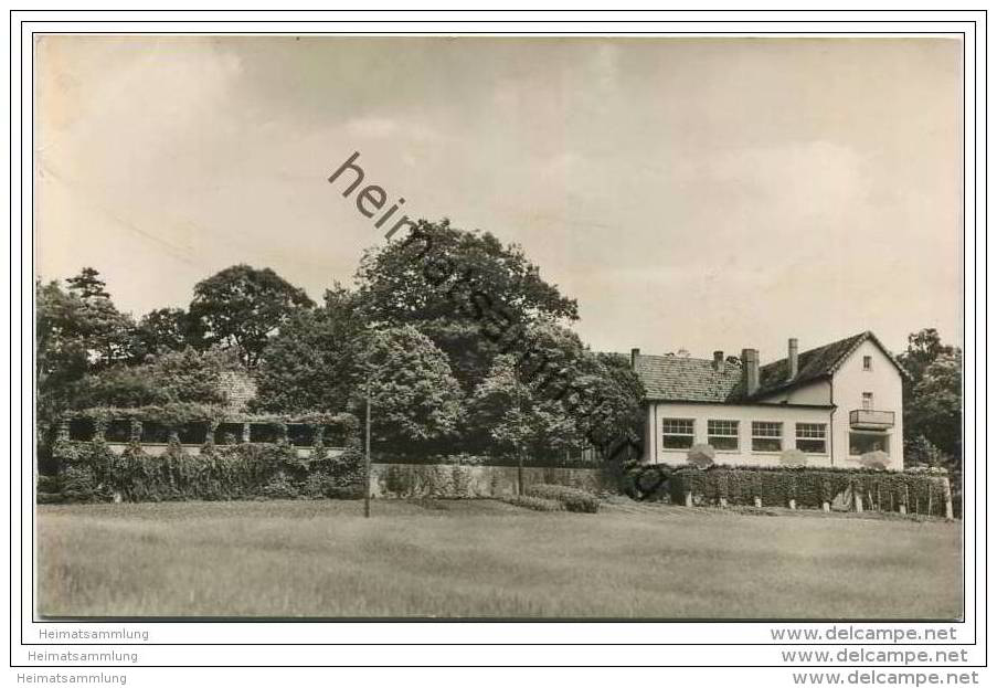 Herford Am Stückenberg - Waldwirtschaft Bes. H. Steinmeyer - Foto-AK 50er Jahre - Herford