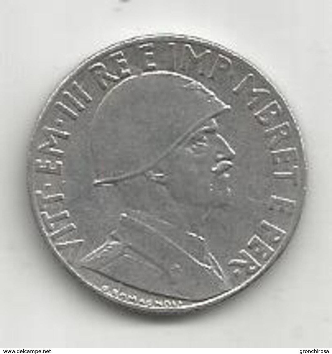 Albania Italiana, 1940, 0,20 Lek, Vittorio Emanuele. - Albania