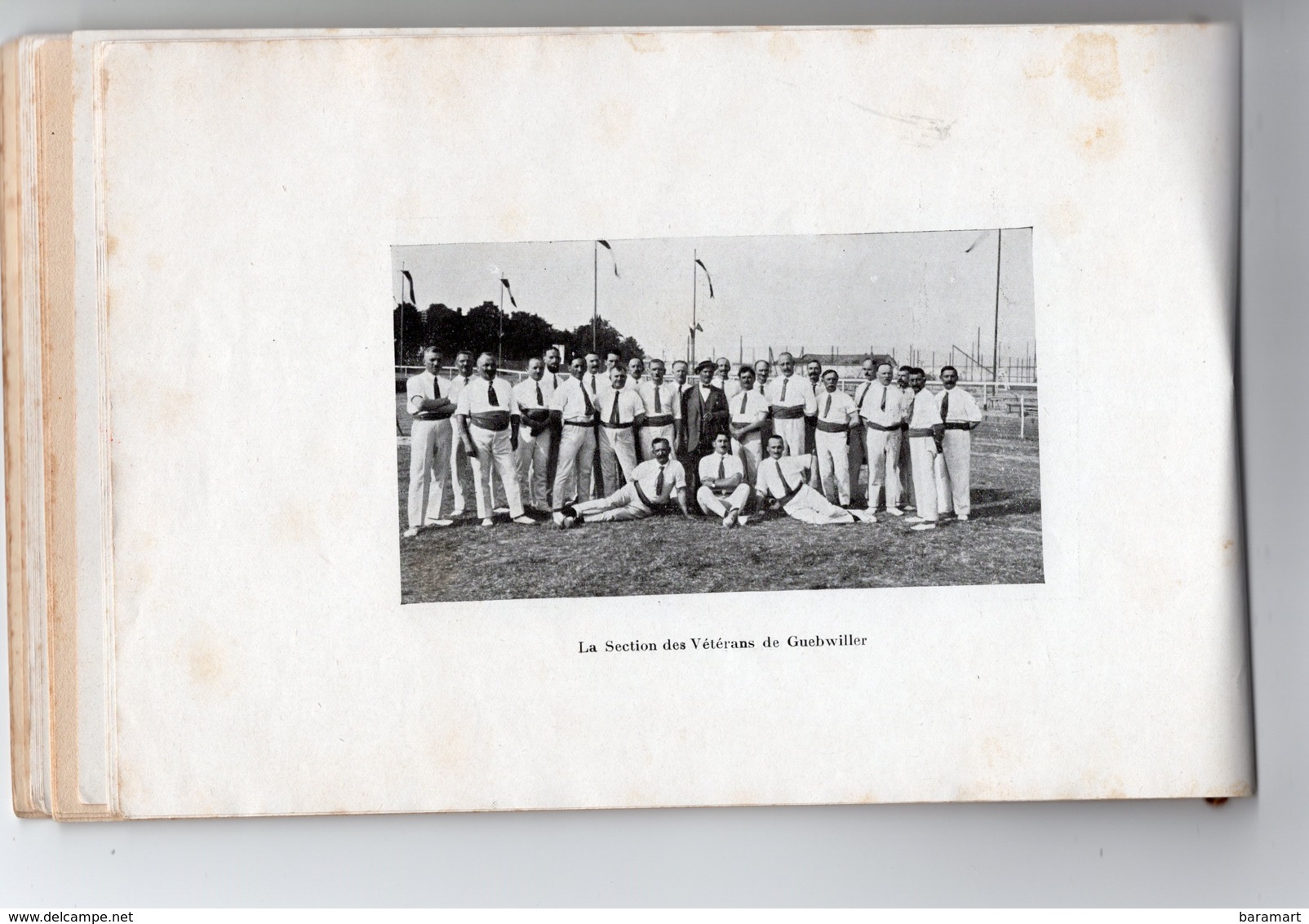 68 Grand concours international de gymnastique d'Alsace COLMAR 13 14 15 JUILLET 1928 Livret 38 PAGES + 1 CARTE POSTALE