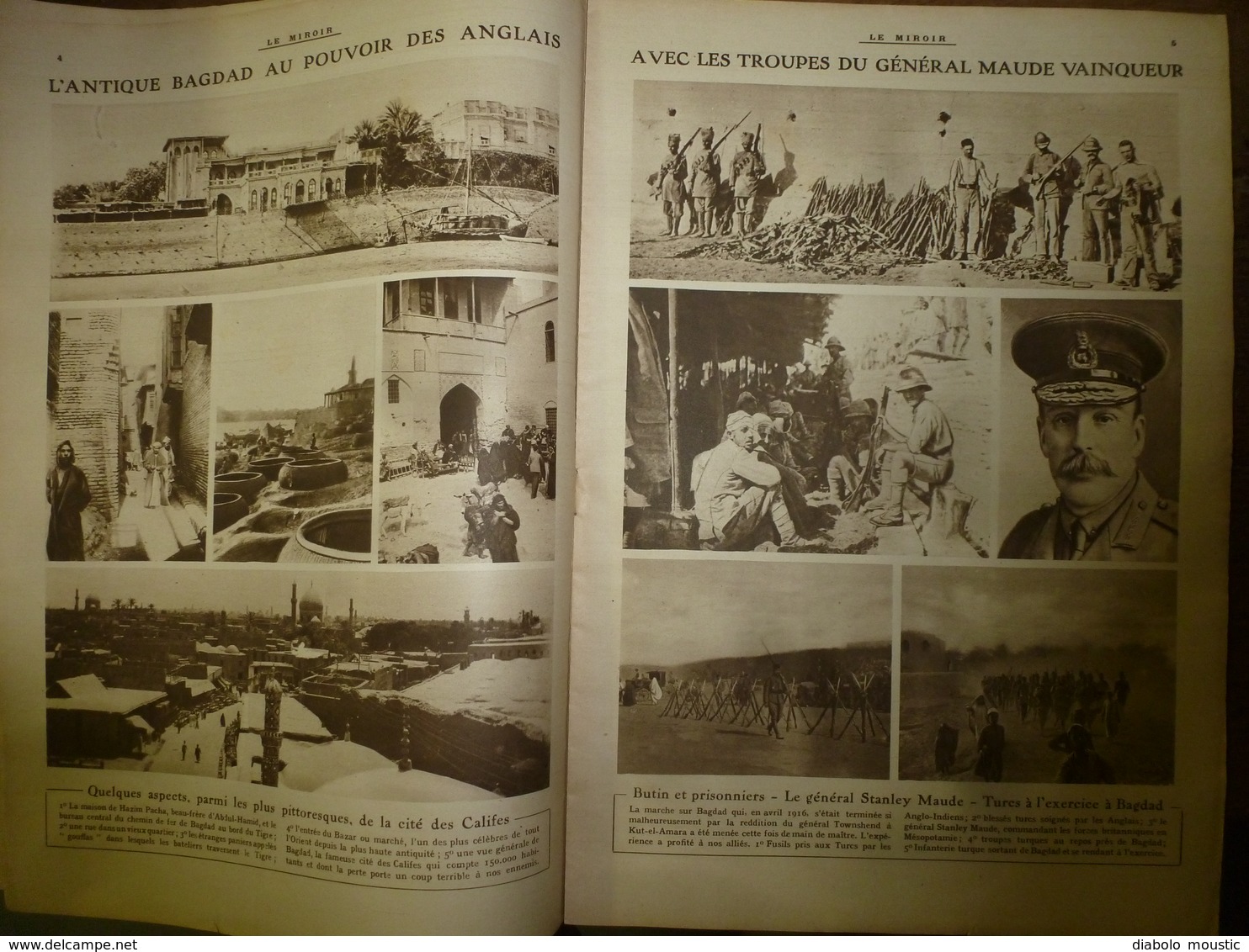 1917 LE MIROIR:Course De Tortues Sur Le Front;Nicolas II Et Alexis;Belges En Afrique Allemande;Gravure De Carrey;etc - Französisch