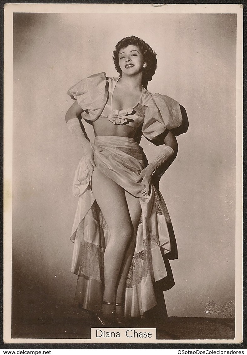 Cigarrete Card Vintage - Godfrey Phillips - Beauties Of To-Day - Diana Chase Nº1 - Real Photo - Phillips / BDV