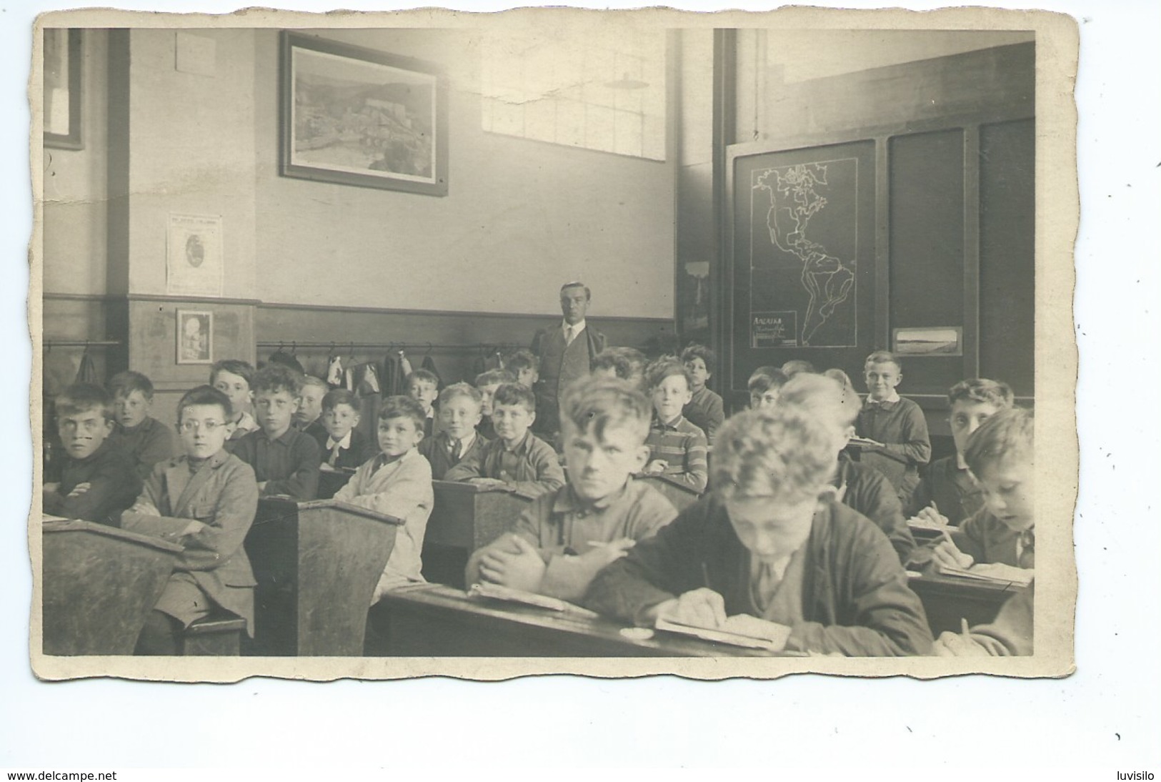 Gullegem Schooljaar 1930 - 1931 ( 5 Leerjaar ) Maurits Vansteenkiste ( 1920 ) - Wevelgem