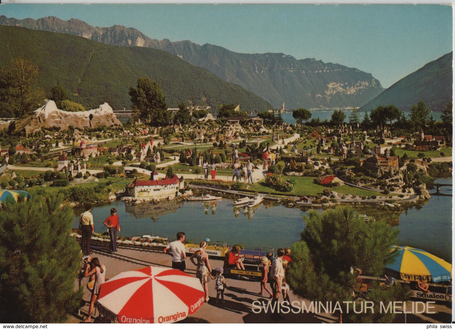 Swissminiatur - Melide - Gesamtansicht Panorama - Photo: Engelberger - Melide