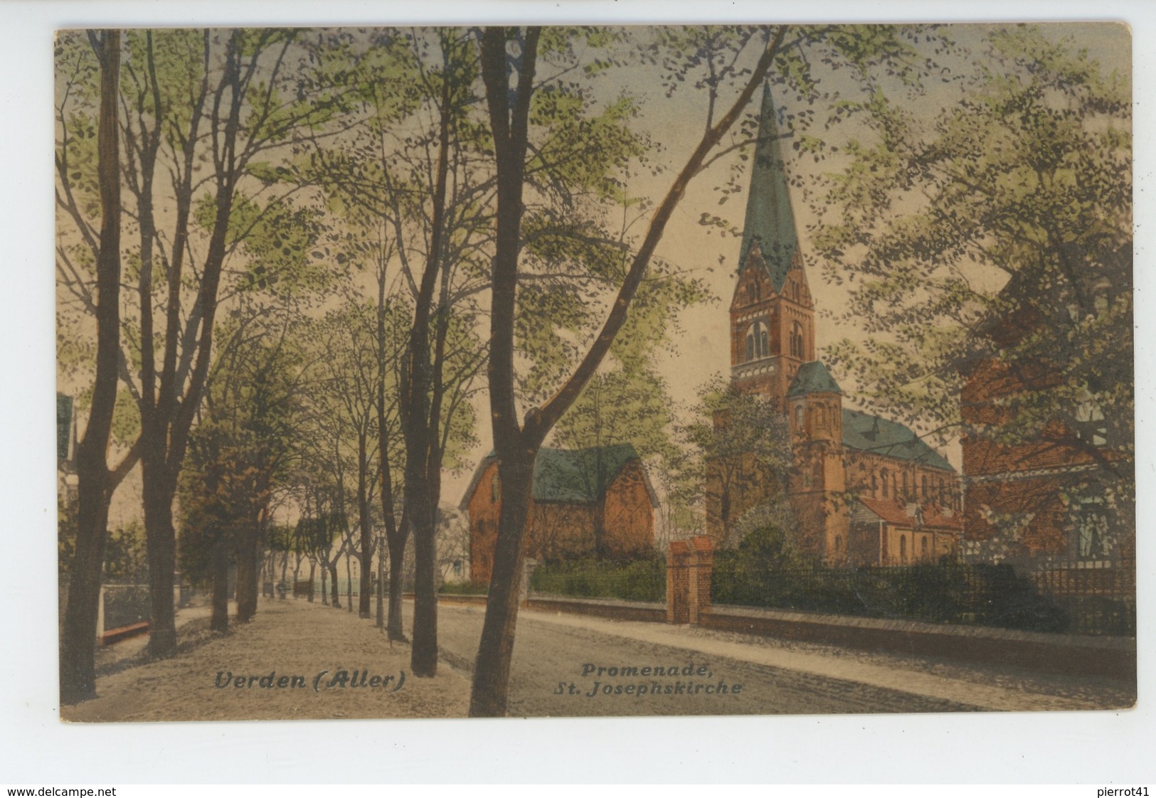 ALLEMAGNE - VERDEN - Promenade St. Josephskirche - Verden