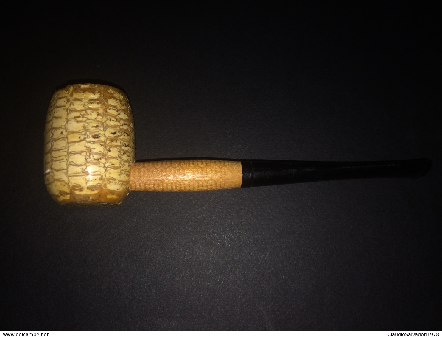 Pipa Missouri Meerschaum Mai Fumata Made In USA - Andere & Zonder Classificatie