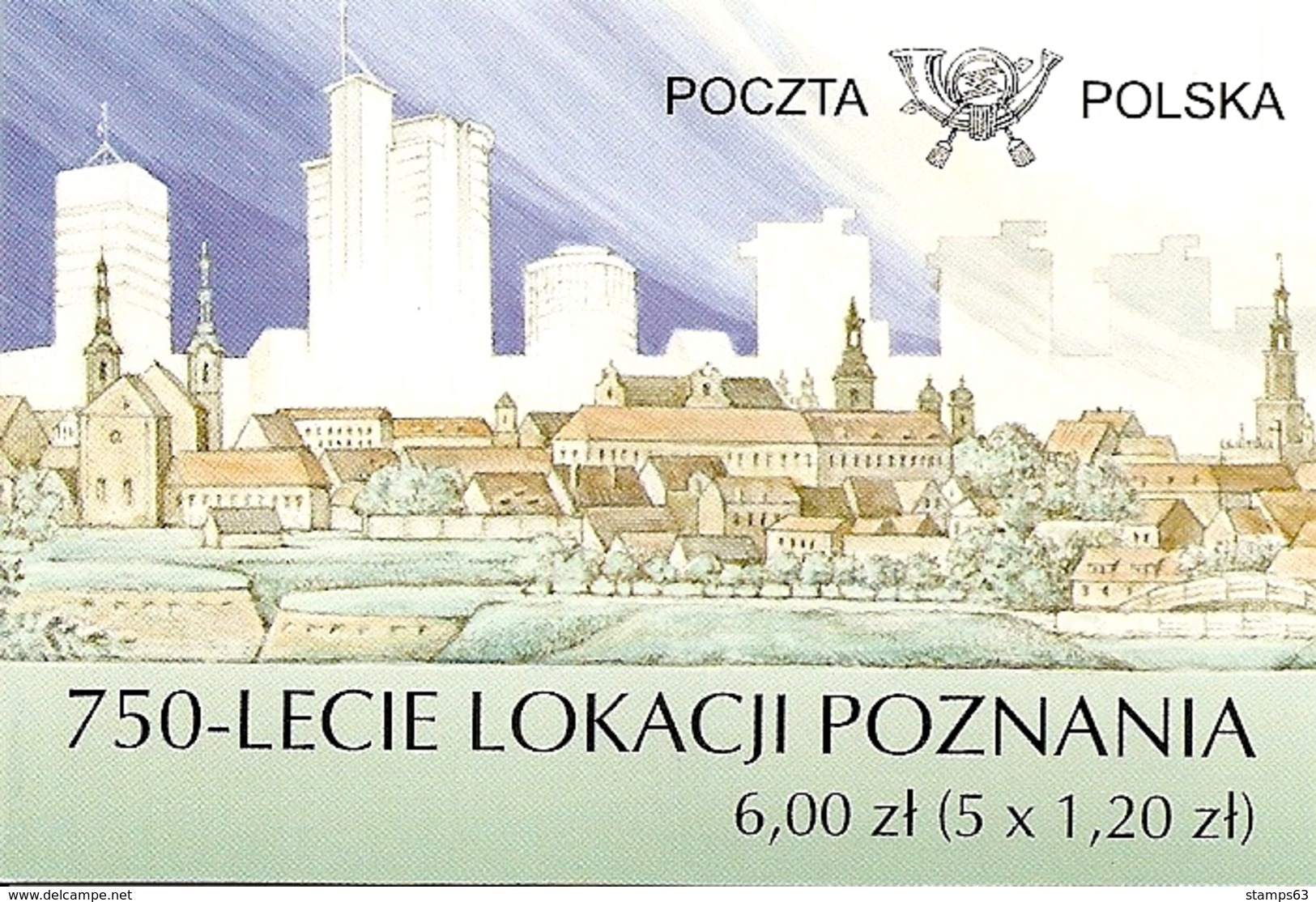 POLAND / POLEN, POZNAN  POST OFICE, 2006,  Booklet 1 - Carnets
