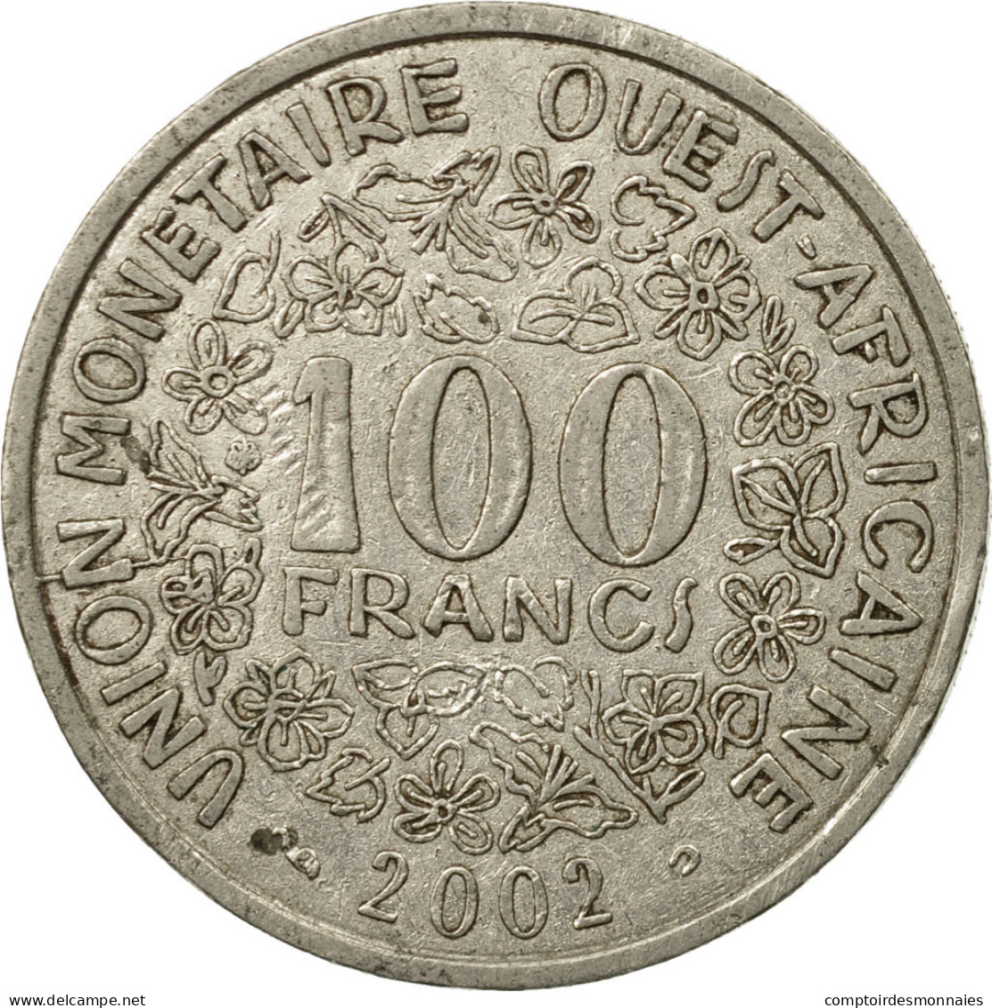 Monnaie, West African States, 100 Francs, 2002, Paris, TTB, Nickel, KM:4 - Ivory Coast