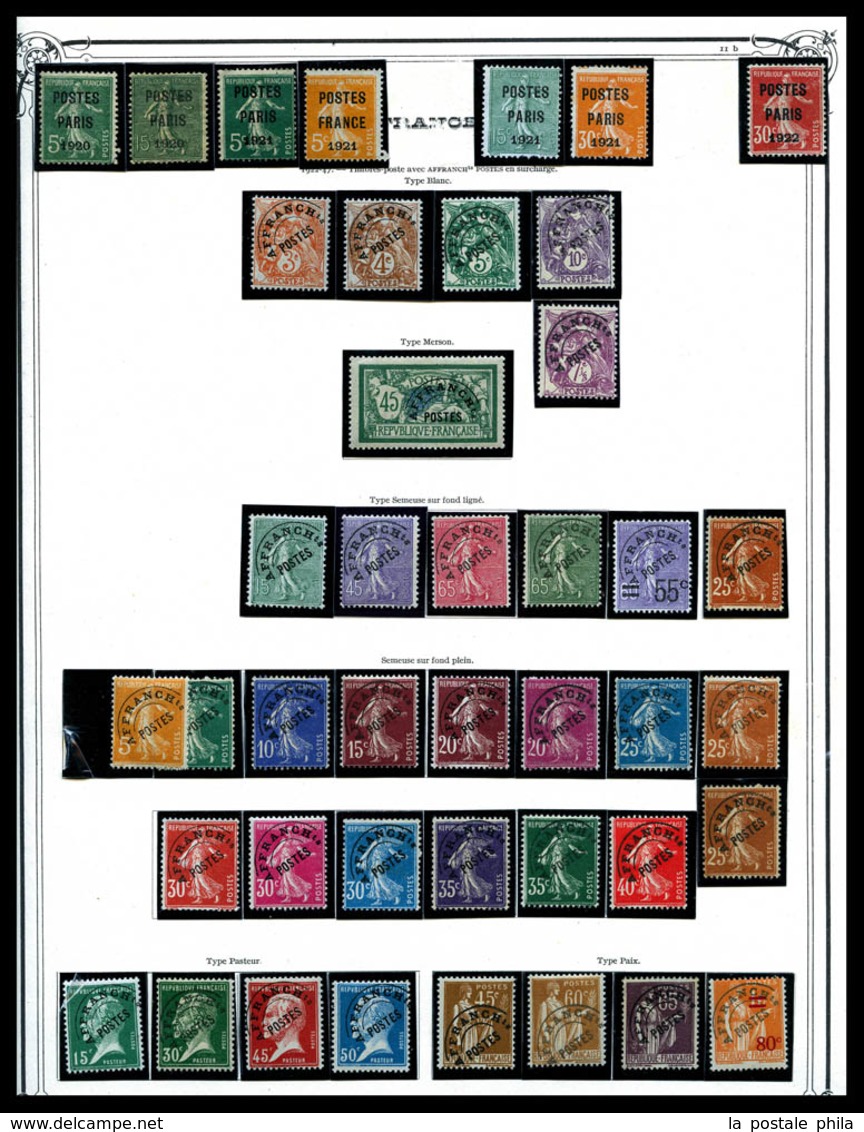 NO 1900/1970, Poste, PA, Préo, Colis Postaux, Taxe, FM, Collection De Timbres Neufs Et Oblitérés Assez Complète Dont Orp - Sammlungen