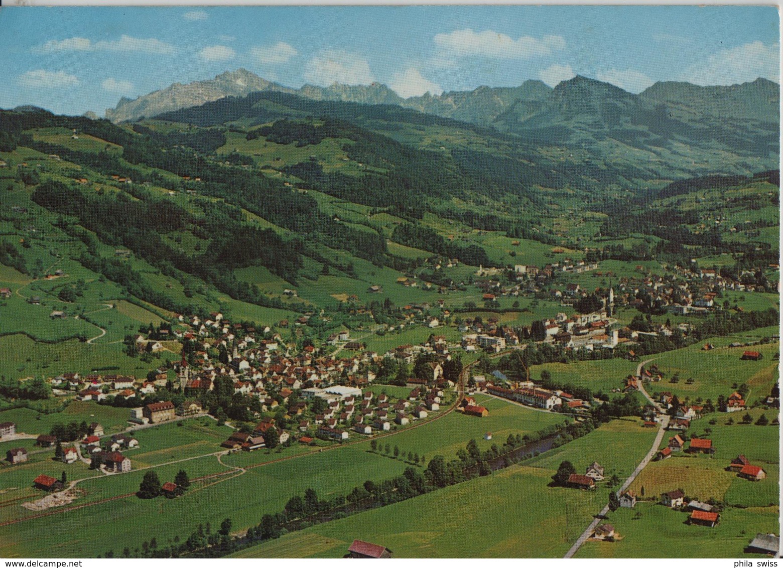 Ebnat-Kappel Toggenburg - Flugaufnahme P. Zaugg - Ebnat-Kappel