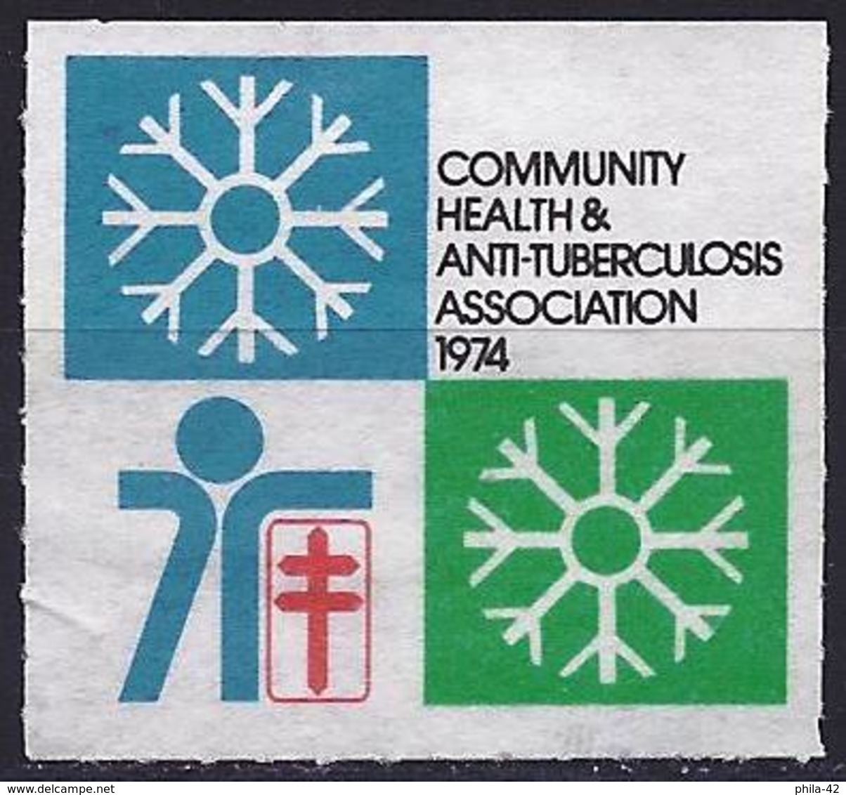 Australia 1974 - Label For The Community Health & Tuberculosis Association - Cinderellas
