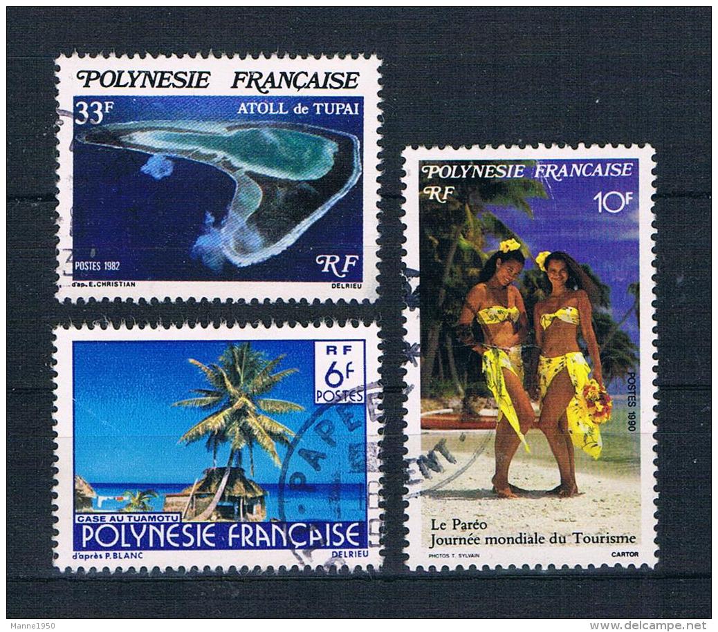 Französisch Polynesien Kleines Lot Gestempelt - Collections, Lots & Series