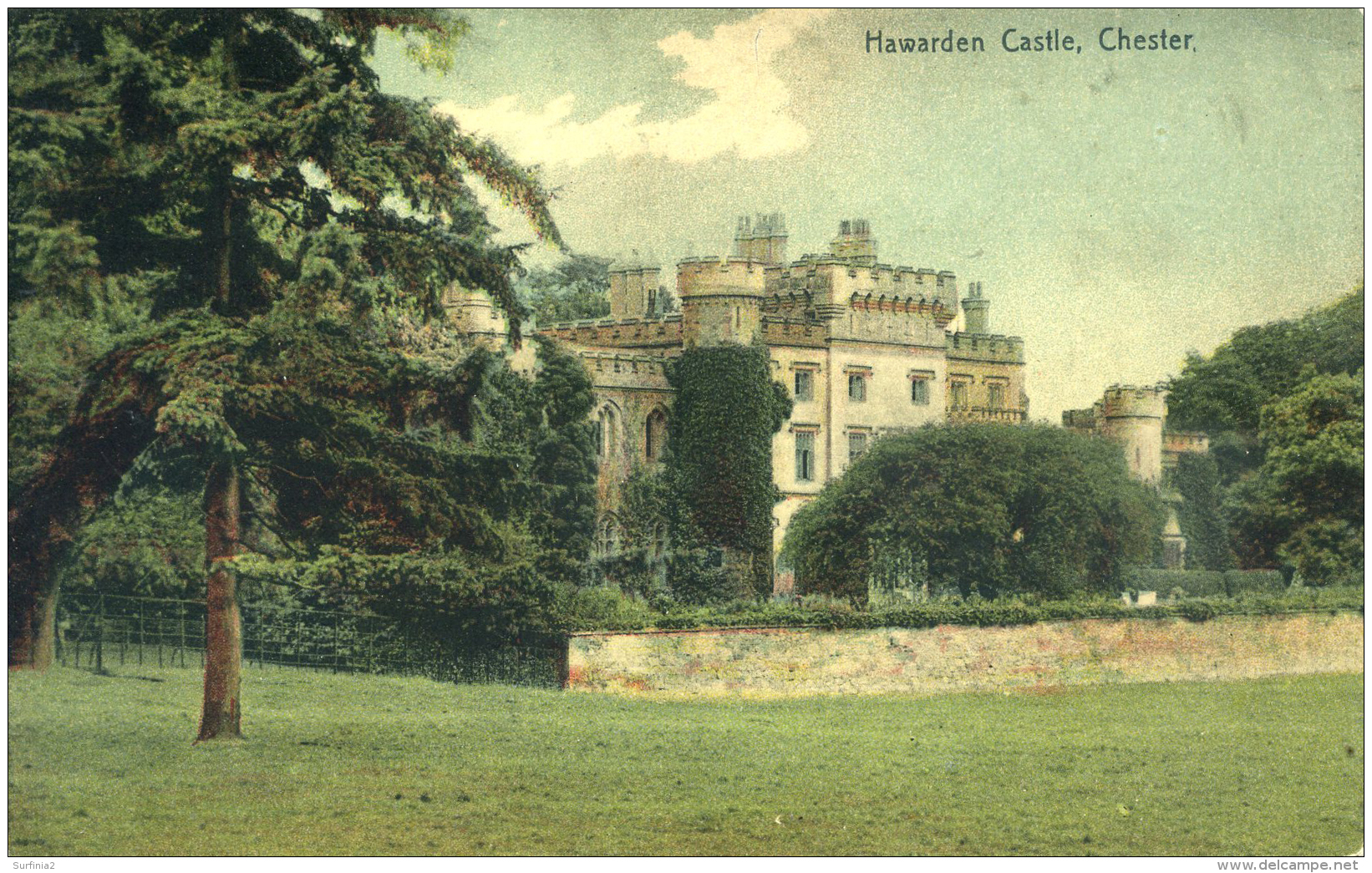 FLINTSHIRE - HAWARDEN CASTLE Clw437 - Flintshire