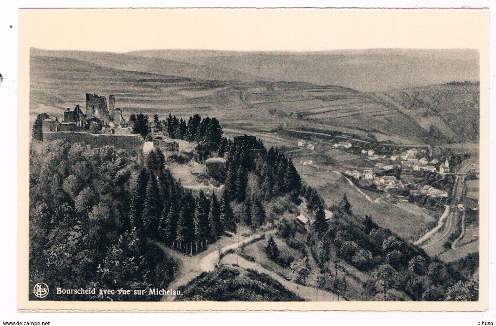 L-2046   BOURSCHEID : Avec Vue Sur Michelau - Bourscheid