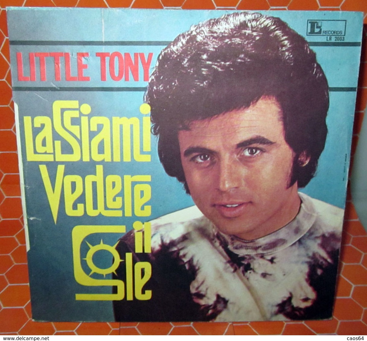 LITTLE TONY CUORE BALLERINO  COVER NO VINYL 45 GIRI - 7" - Accessories & Sleeves