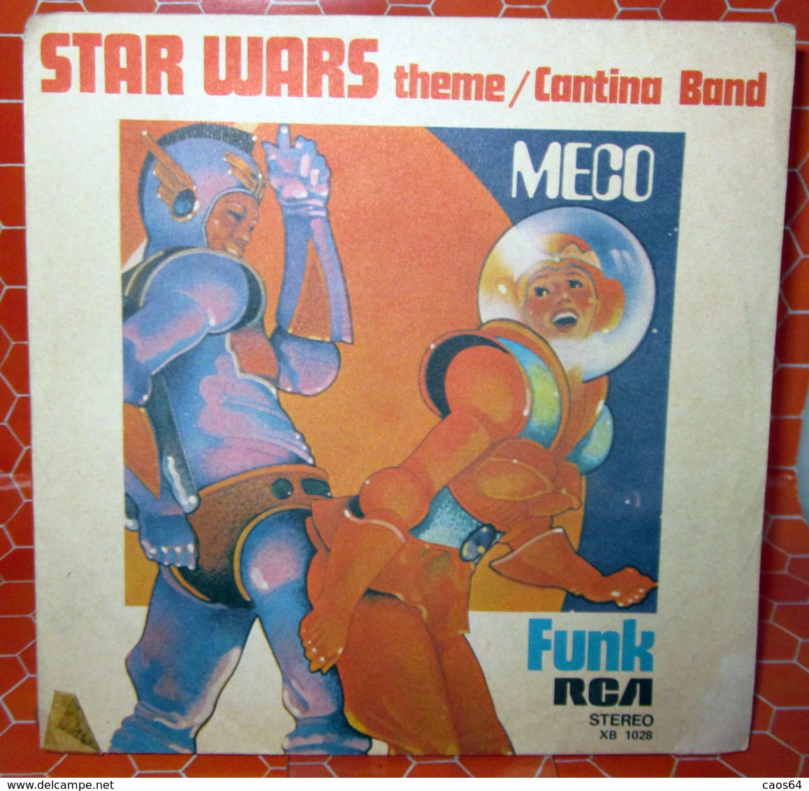 MECO  STAR WARS THEME   COVER NO VINYL 45 GIRI - 7" - Accessories & Sleeves