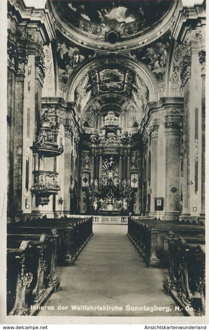 005426  Inneres Der Wallfahrtskirche Sonntagberg  1930 - Sonntaggsberg