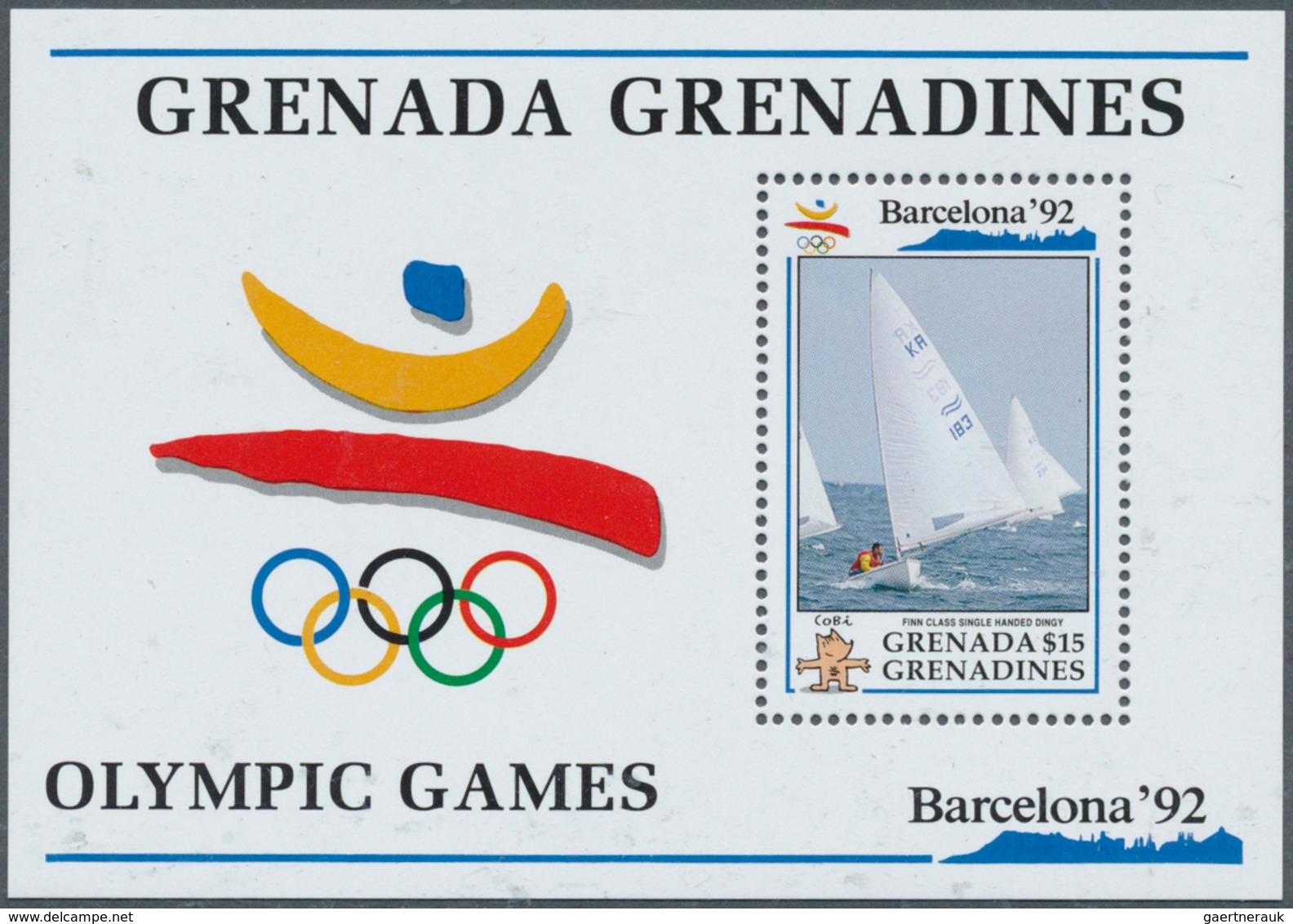 Thematik: Olympische Spiele / Olympic Games: 1992, GRENADA/Grenadines: Summer Olympics Barcelona Min - Autres & Non Classés