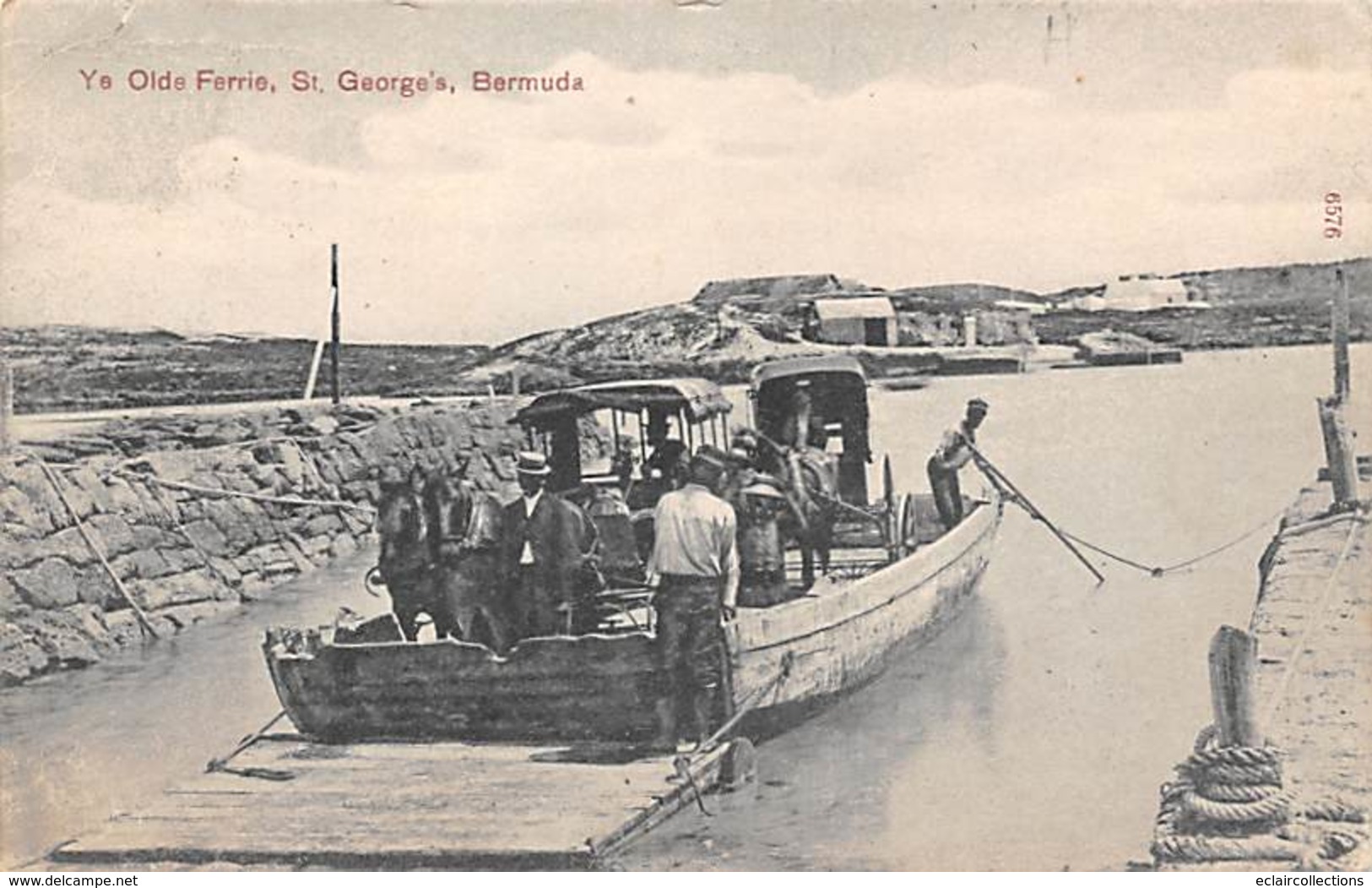 Bermudes-Bermuda :   Ye  Olde Ferrie,  St George's         (voir Scan) - Bermuda