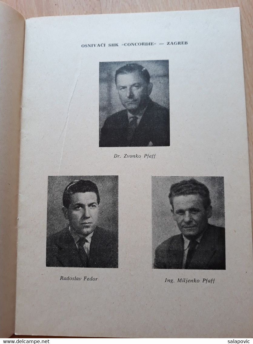 30 GODIŠNJICA SHK CONCORDIA 1932 - 1962, FOOTBALL CLUB - Libri